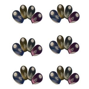 24 Piece Supreme Stationery Rotary Eraser with Dark Plastic Cover