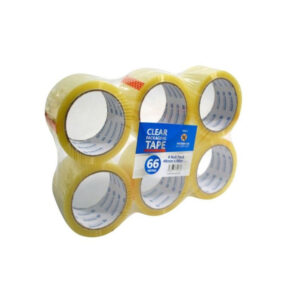 6 Clear Packing Tape-48mm