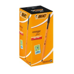 BIC orange Fine Ball Pen (60 Pack)
