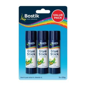 Bostik 25 g Glue Sticks 3-Pack