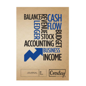 Croxley A4 Bookkeeping Journal Book 72-Page