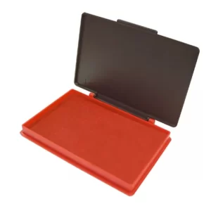 Kores Plastic Stampo Pad Red