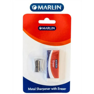 Marlin 3pcs Erasers And Sharpener Set