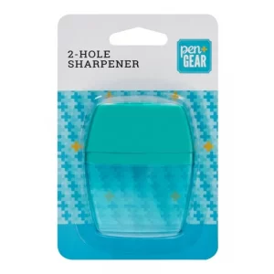 Pen + Gear 2 Hole Cannister Sharpener