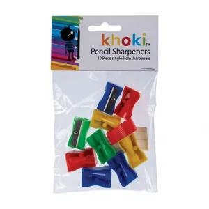Pencil Sharpner Plastic - 10 Piece