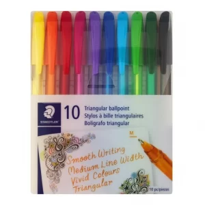 Staedtler Ballpoint Pens Assorted 10-Pack