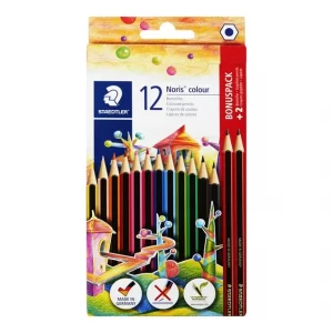 Staedtler Colour Pencils 12-Pack plus 2 HB Pencils