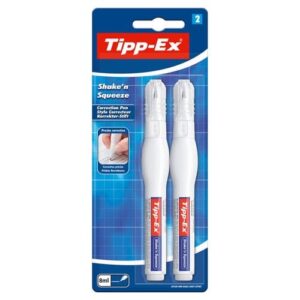 Tipp-ex 8 ml Shake 'n Squeeze Correction Pens 2-Pack