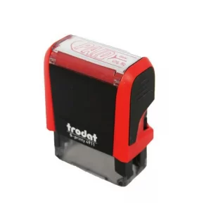 Trodat Stock Stamp - Paid Chq No